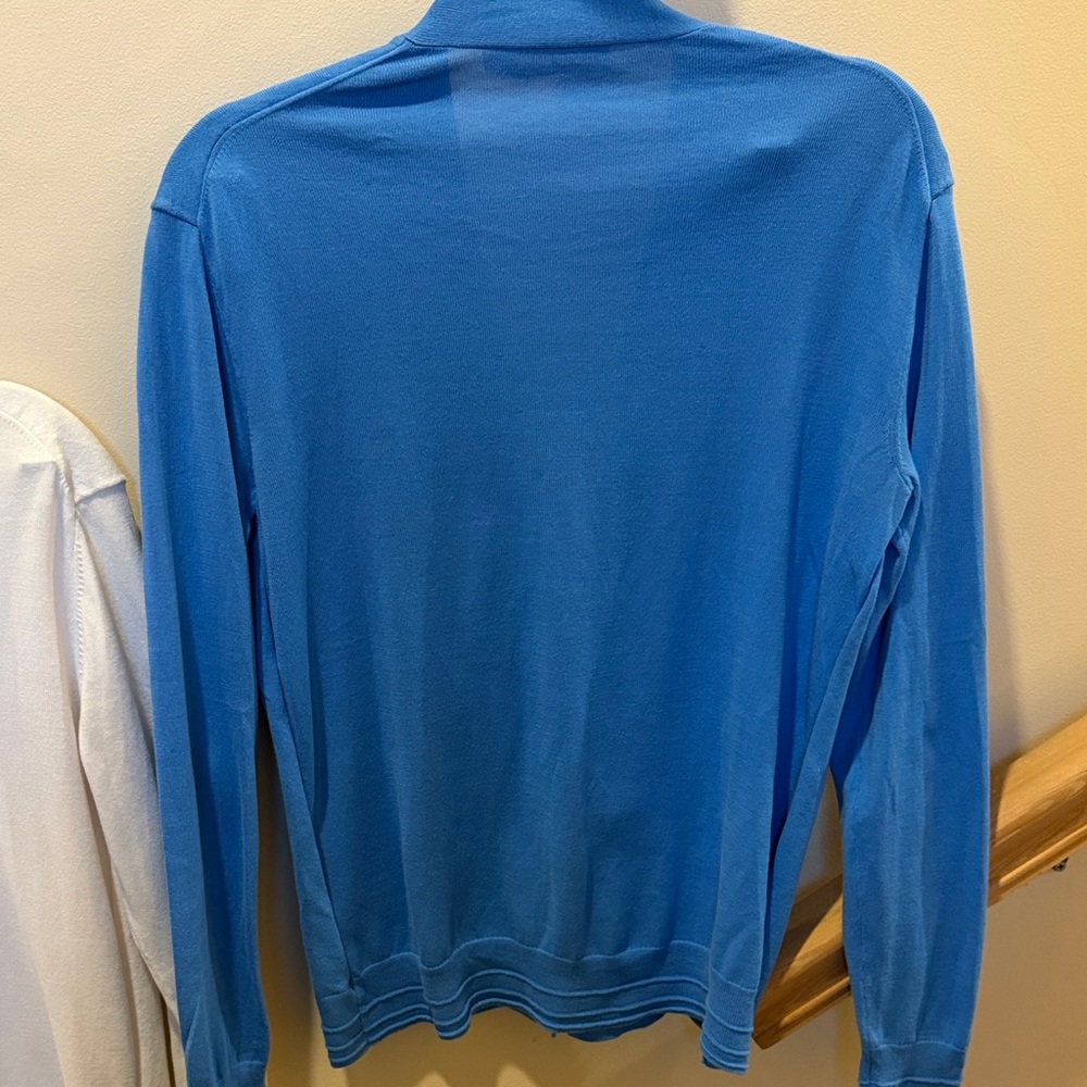 Tory Burch (2) Blue and White Cardigan Set - Picture 9 of 9